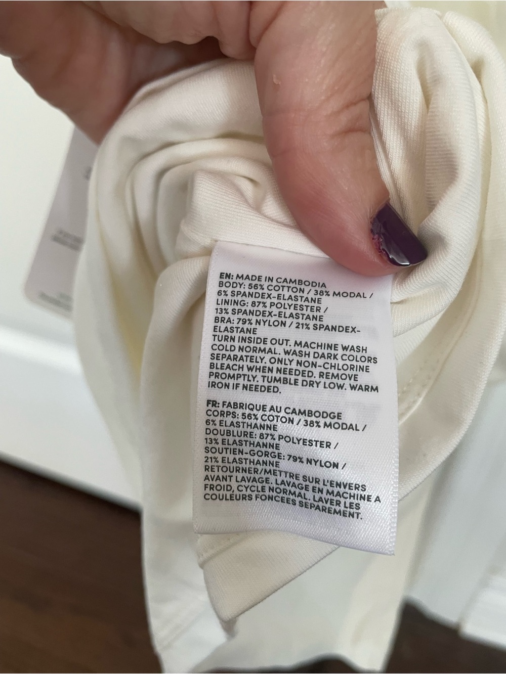 NWT Lands' End Women’s Ivory Halter Top XS - Picture 5 of 9